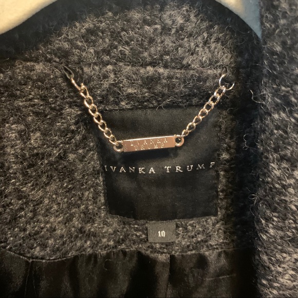 Belted Wool Blend Coat - Picture 9 of 10